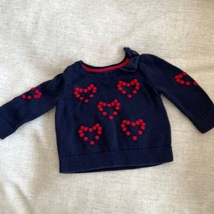 Heart sweater